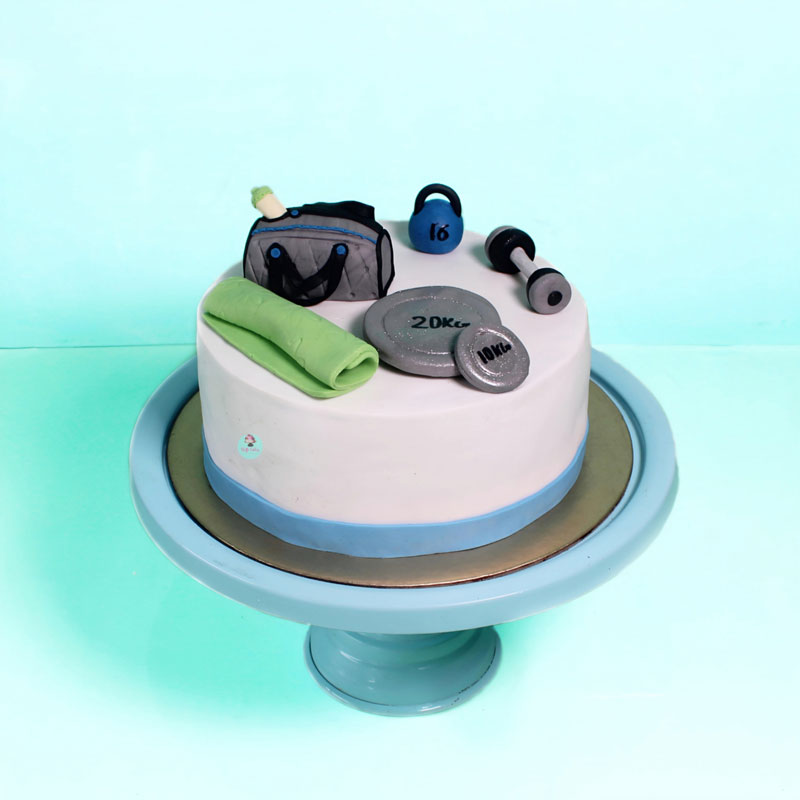 Gym Theme Cake